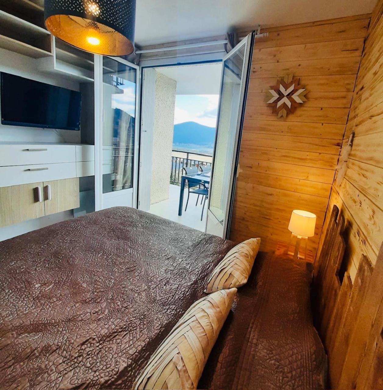 Appartement, Vue Lac Panoramique Avec Terrasse, Parking, Aux Angles Экстерьер фото